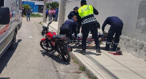 Disparan contra joven motociclista en  Tizayuca 