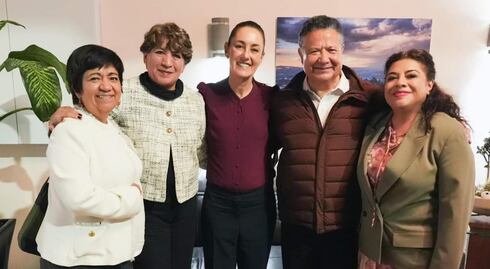 Claudia Sheinbaum y gobernadores de Hidalgo y Estado de México colaboran en proyecto de desarrollo regional