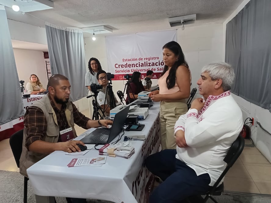 Los módulos están en centro de salud Jesús del Rosal, la delegación del Bienestar, la clínica de especialidades del ISSSTE y la clínica 36 del IMSS | Foto: Lourdes Naranjo