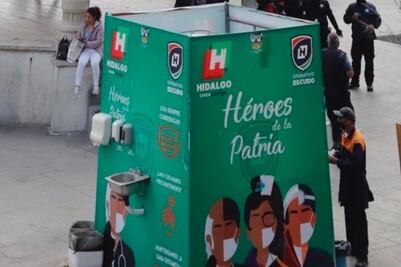 Se detectaron irregularidades el contrato de lavamanos covid por 54.7 millones de pesos