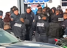 Policías de Tepeapulco se manifiestan por presuntas irregularidades en Seguridad Pública