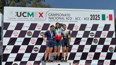 Hidalgo brilla en el Campeonato Nacional MTB 2025 celebrado en Jalisco