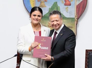 Gobernador de Hidalgo entrega su informe de actividades al Congreso de Hidalgo