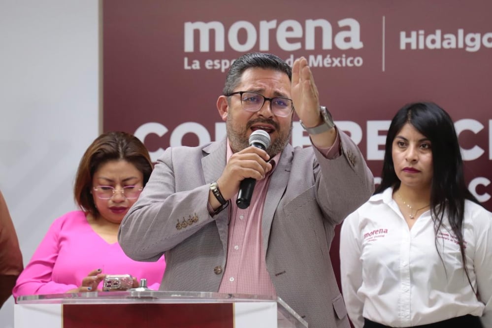 Morena Hidalgo mantiene abierta alianza rumbo a 2027 | Foto: Luis Soriano