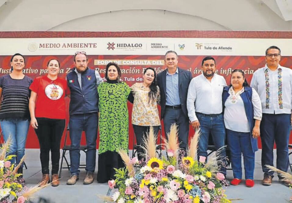 María Luisa Albores González, titular de la Secretaría de Medio Ambiente y Recursos Naturales recordó que en mayo de 2023 visitó la presa Endhó.