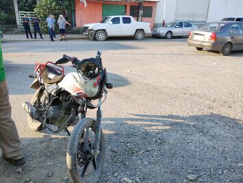 Estudiante de Cecyteh resulta lesionado tras accidente en Huejutla