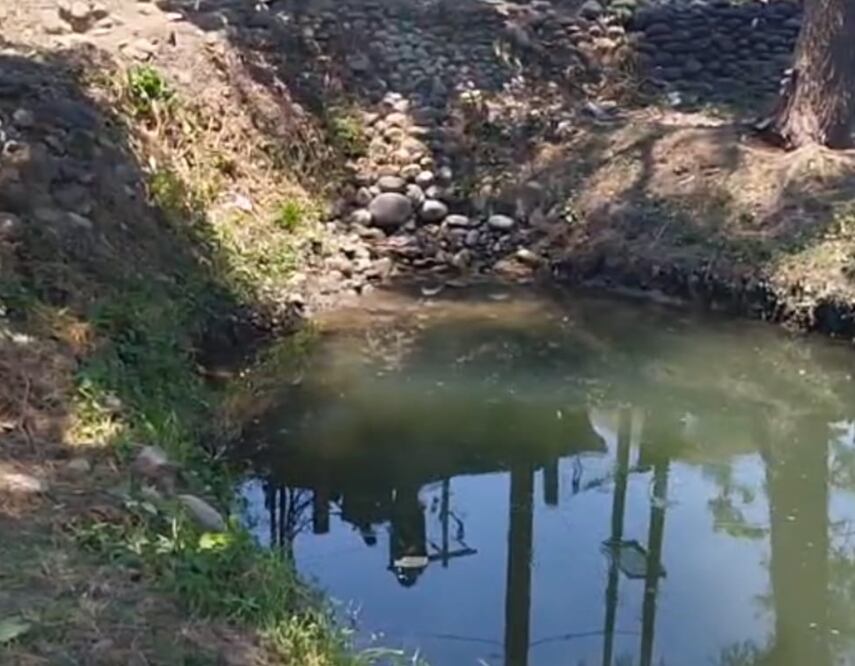 Una situación crítica en la Huasteca; se calcula que sólo queda agua para una semana en Huejutla I Foto: Especial