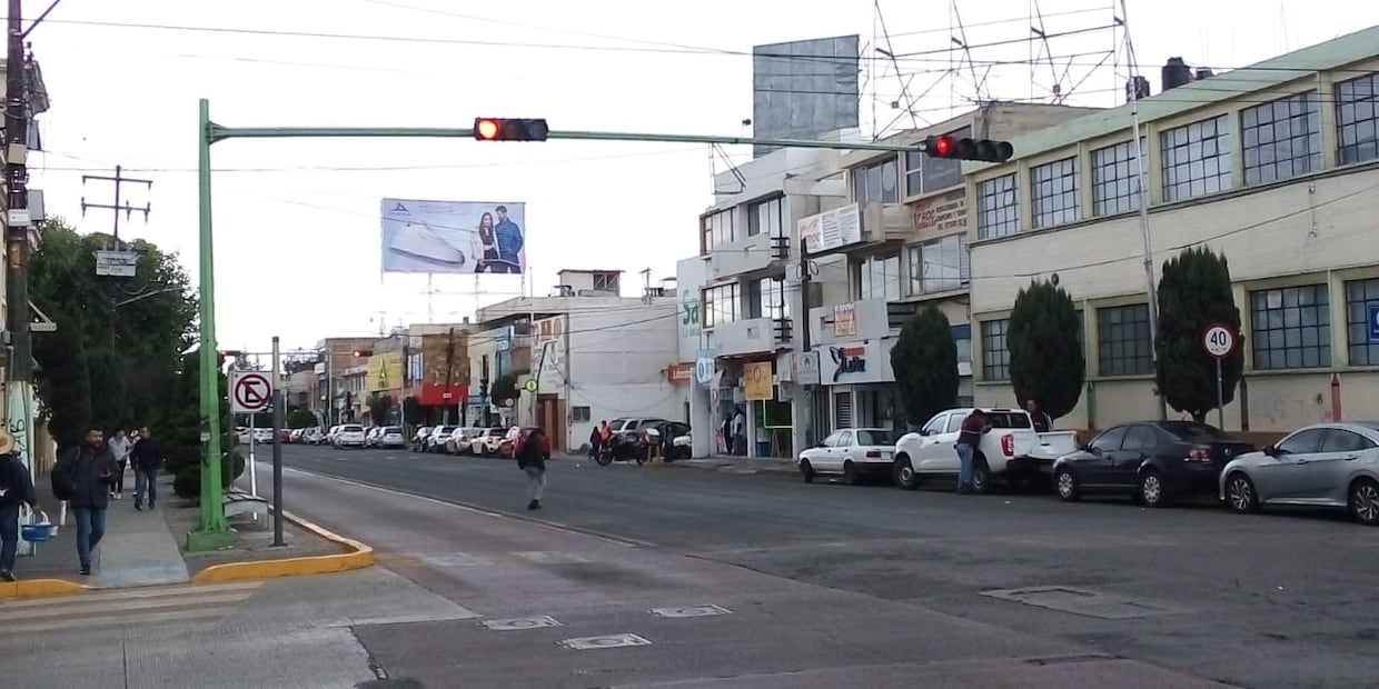 Crisis de semáforos afecta las vialidades de Pachuca | Foto: Arturo Torres