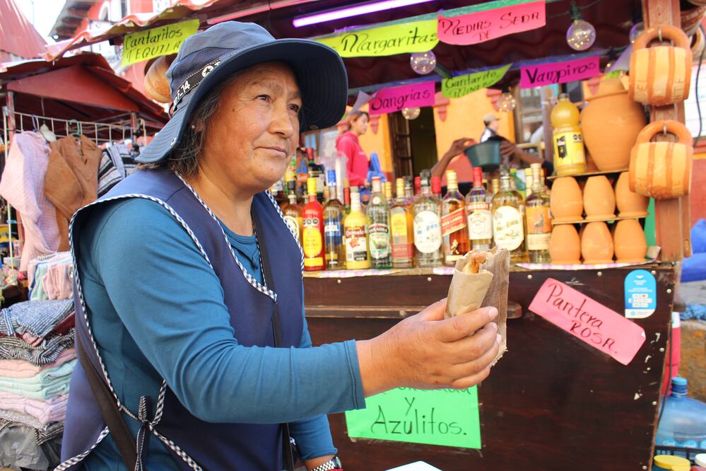 Irene Calderón, la heroína de los pastes en Real del Monte | Foto: Cinthya Carbajal
