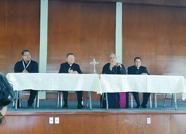 Llega monseñor Óscar Roberto Domínguez Couttolenc a Tulancingo