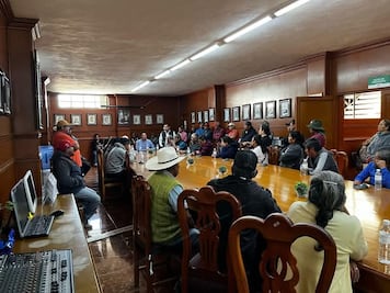 Los pobladores exigen ser atendidos por el servicio de agua potable