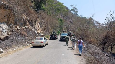 Se registra incendio en Pisaflores