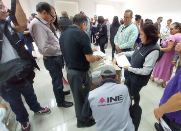 INE entregan lista nominal definitiva de Hidalgo