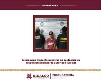 Detienen en Neza a otra persona relacionada con las extorsiones en Tizayuca