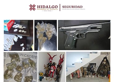 Desmantelan presunto punto de narcomenudeo en Mineral de la Reforma; tres detenidos