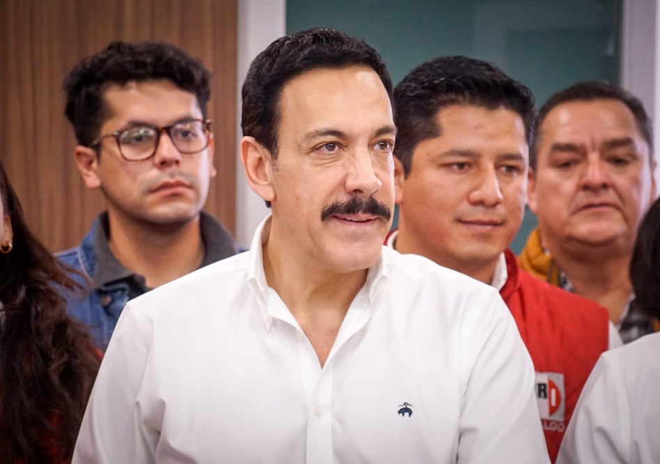 Omar Fayad llegó al Senado para comparecer ante las Comisiones Unidas de Relaciones Exteriores y Relaciones Exteriores de Europa | Foto: Josué Ortiz