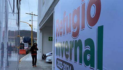 Refugio invernal estará abierto hasta febrero; hay 30 lugares disponibles