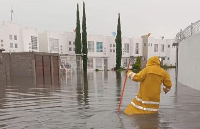 Registra Tizayuca afectaciones por lluvias