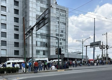 Agricultores del Valle del Mezquital se manifiestan en sede de Conagua; generan caso en Insurgentes sur