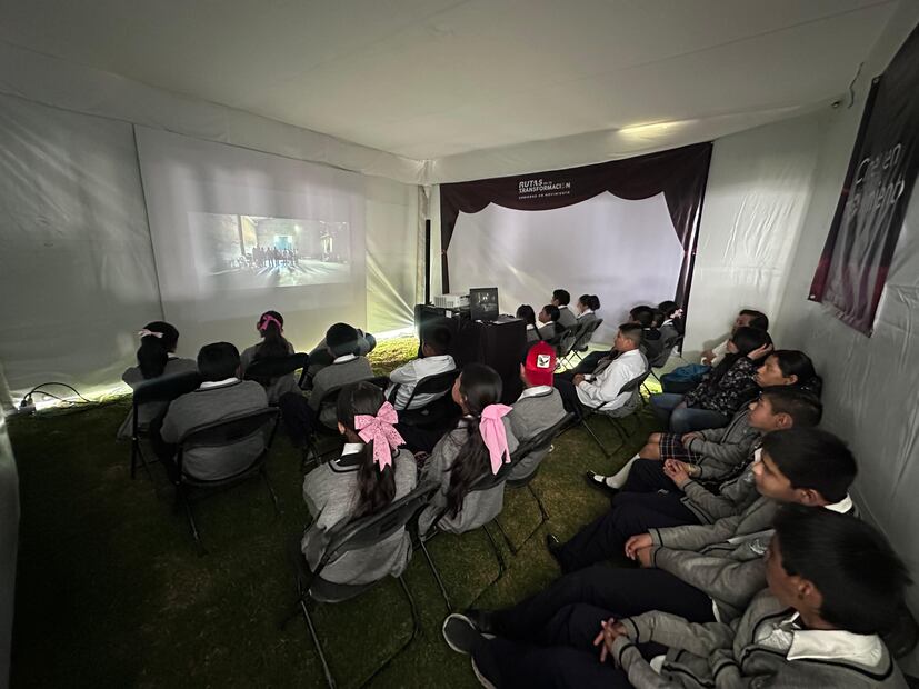“Cine en Movimiento” lleva arte y cultura a los 84 municipios de Hidalgo | Foto: Especial