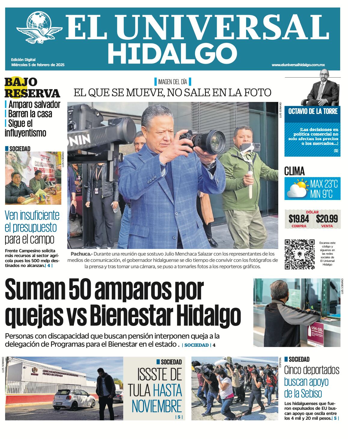 El Universal Hidalgo 050225