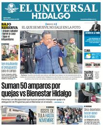 Portada El Universal Hidalgo 05/02/25