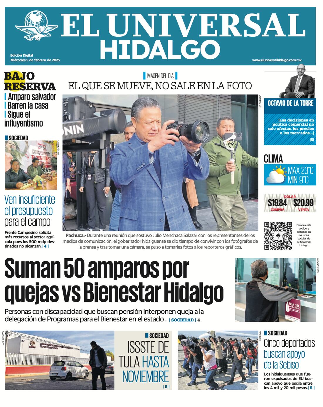 El Universal Hidalgo 050225