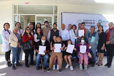 Hidalgo entrega primeros Certificados Electrónicos de Discapacidad