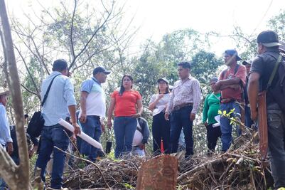 Refuerzan obras de agua potable en comunidades de Xochiatipan