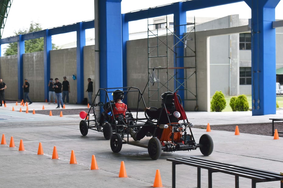 Estudiantes del ITESA ponen a prueba su talento en electromovilidad | Foto: SEPH