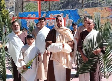 Chofer de transporte interpretará a Jesús de Nazaret; Salvador será actor principal en viacrucis de El Arbolito
