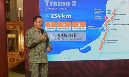 Estamos listos para inaugurar el Tren Maya, reitera Sedena