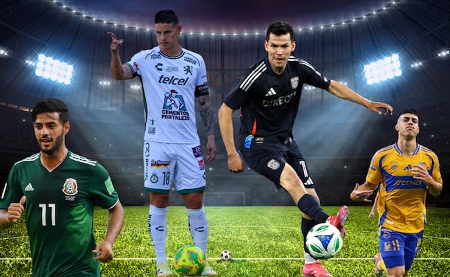 ¿James Rodríguez, Carlos Vela, Brunetta? ¿Quiénes suenan para reforzar a los Tuzos del Pachuca de cara al Mundial de Clubes