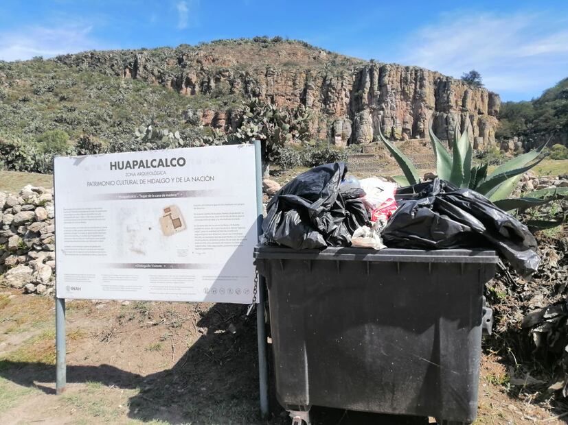 Trabajadores  de Huapalcalco también manifiestan su inconformidad 
Foto: Grisel Lira