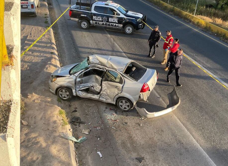 Un accidente en San José Tepenene dejó una persona muerta I Foto: Especial