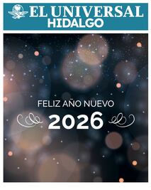 Portada El Universal Hidalgo 01/01/26