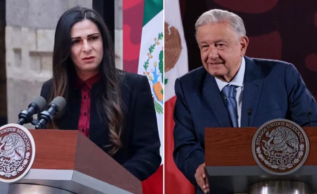 Ana Gabriela Guevara /AMLO. Foto: especial