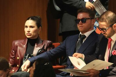 "Canelo" y Emilio Azcárraga asisten toma de posesión de  Sheinbaum