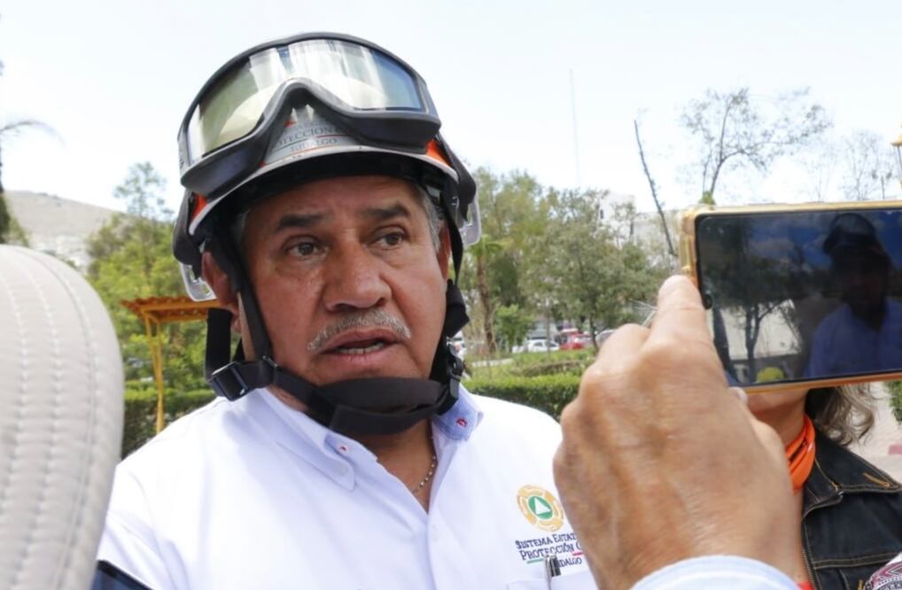 Francisco Quijas Cruz, subsecretario de Protección Civil y Gestión de Riesgos de Hidalgo. Foto: Luis Soriano