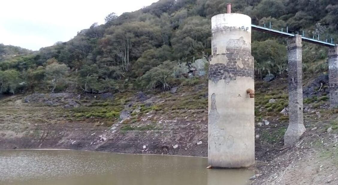 Con bajo niveles de agua en las presas El Jaramillo y la Estanzuela | Foto: Arturo Torres