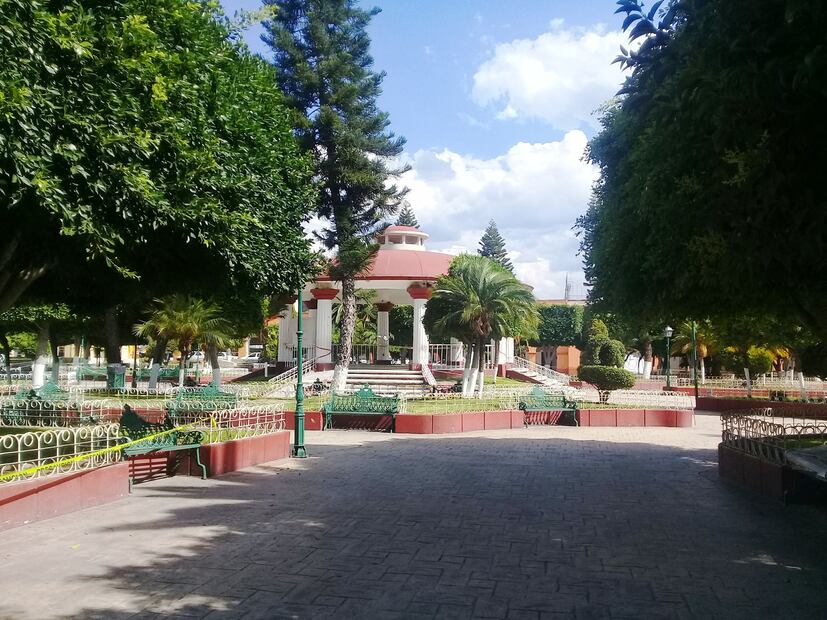 Plaza Juárez en Actopan | Foto: Wikimedia Commons