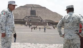 Teotihuacán reabre sus puertas tras ataque; instalan operativo con elementos de GN, Policía Auxiliar y custodios del INAH 