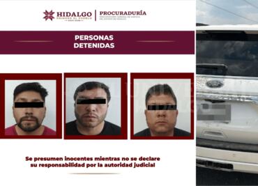 Detienen a sujetos armados y con estupefacientes
