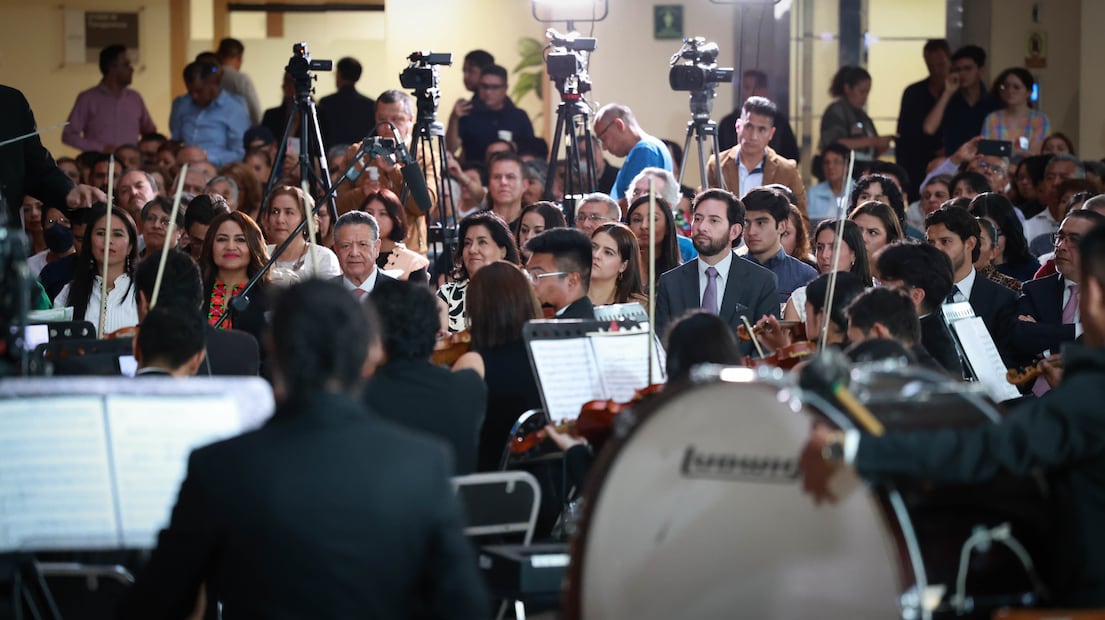 La OSEH brilla en el Congreso de la Unión con un Concierto de Gala | Foto: especial