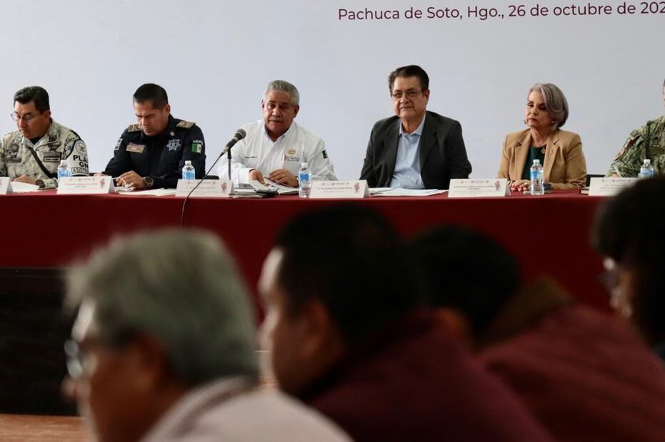 Primera sesión ordinaria del Consejo Estatal de Protección Civil | Foto: Luis Soriano