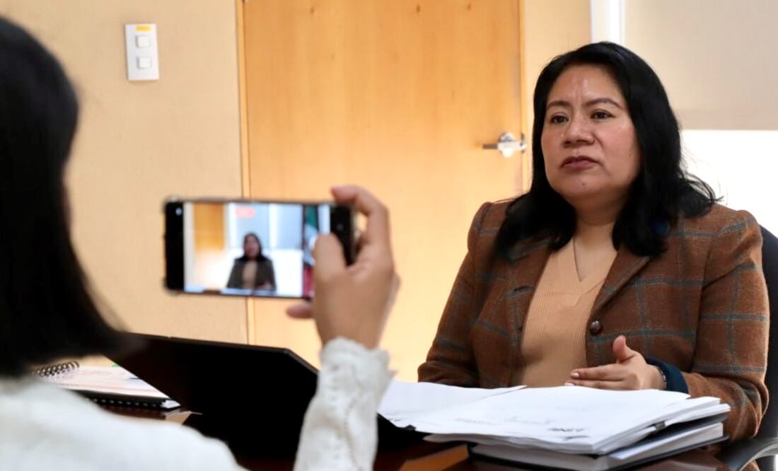María del Refugio García López, vocal ejecutiva de la Junta Local del Instituto Nacional Electoral (INE) Foto: Luis Soriano