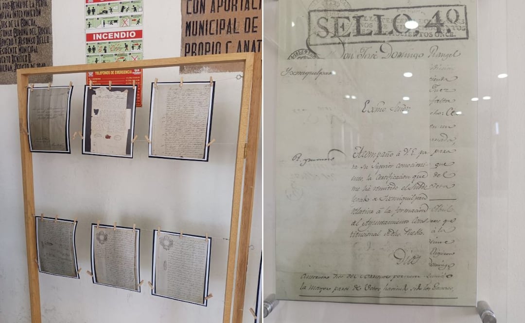 El expediente histórico consta de cinco hojas y documenta el proceso electoral del ayuntamiento en 1814 | Fotos: especiales