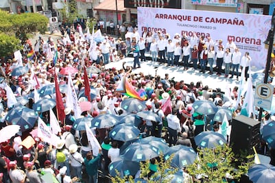Arrancan Morena y Nueva Alianza campaña a diputados locales en Tulancingo