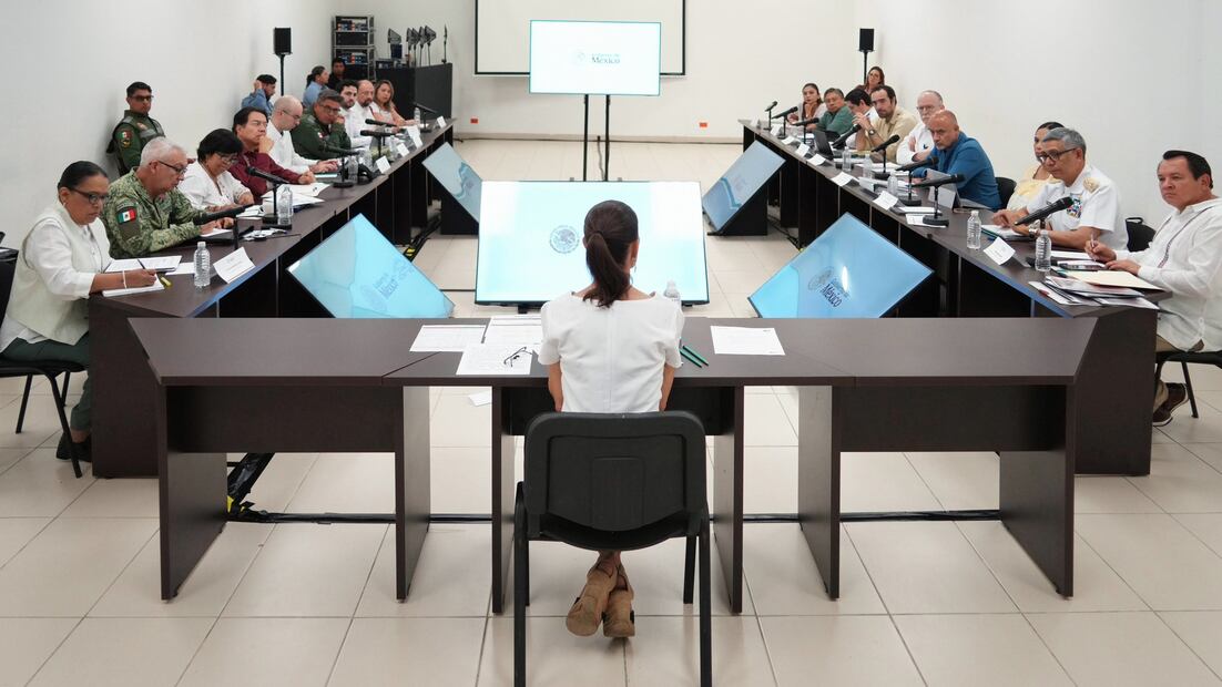 Firma Claudia Sheinbaum convenio de pensión universal para mujeres en Yucatán | Facebook: Claudia Sheinbaum Pardo
