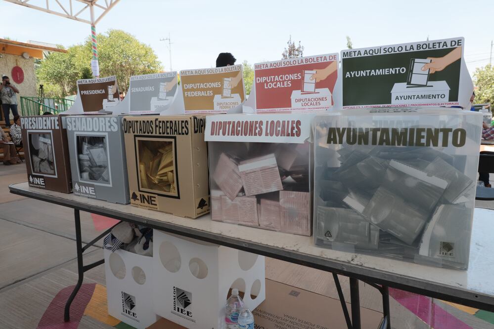 En Hidalgo son 7 Consejos Distritales que entrarían a organizar la elección extraordinaria para cargos del Poder Judicial | Foto: Luis Soriano